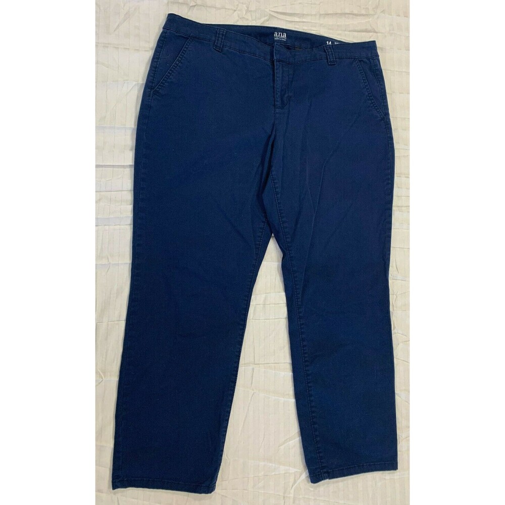 ANA CHINO WOMENS CROP PANTS SIZE 14